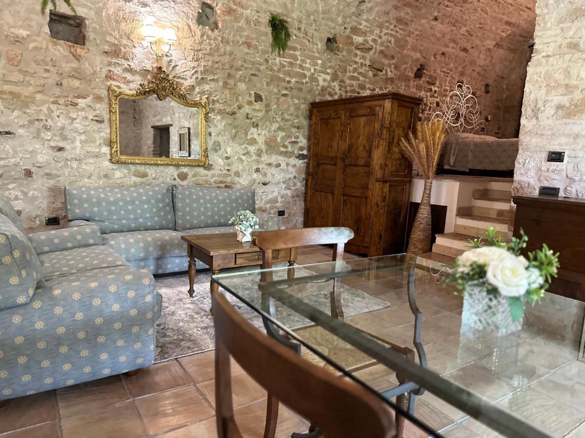All Stone Horse Stable Converted To Elegant Apartment - Baltimora Spoleto Esterno foto